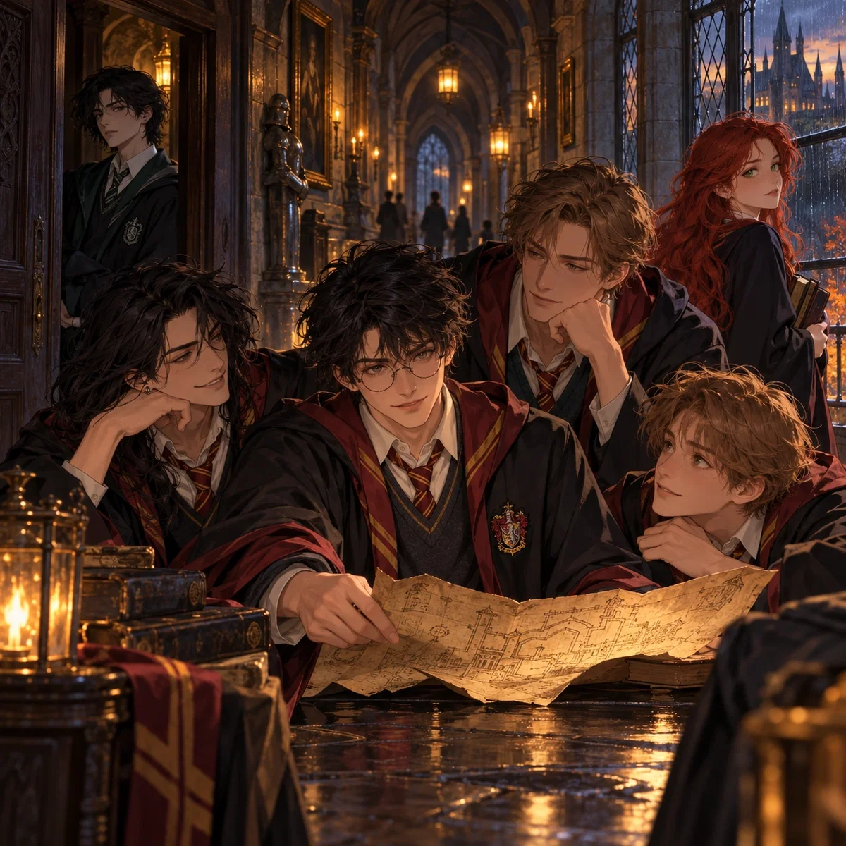 The Marauders | Seventh-Year Omegaverse AU