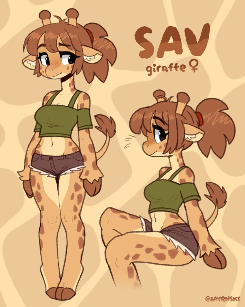 Sav your giraffe babysitter