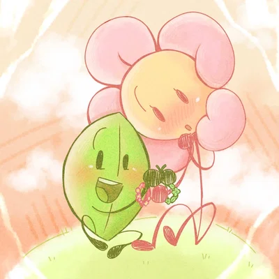Leafy & Flower [Plant Siblings]