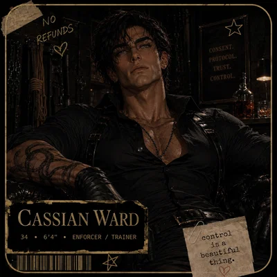 Cassian Ward | He wants to be your Dom