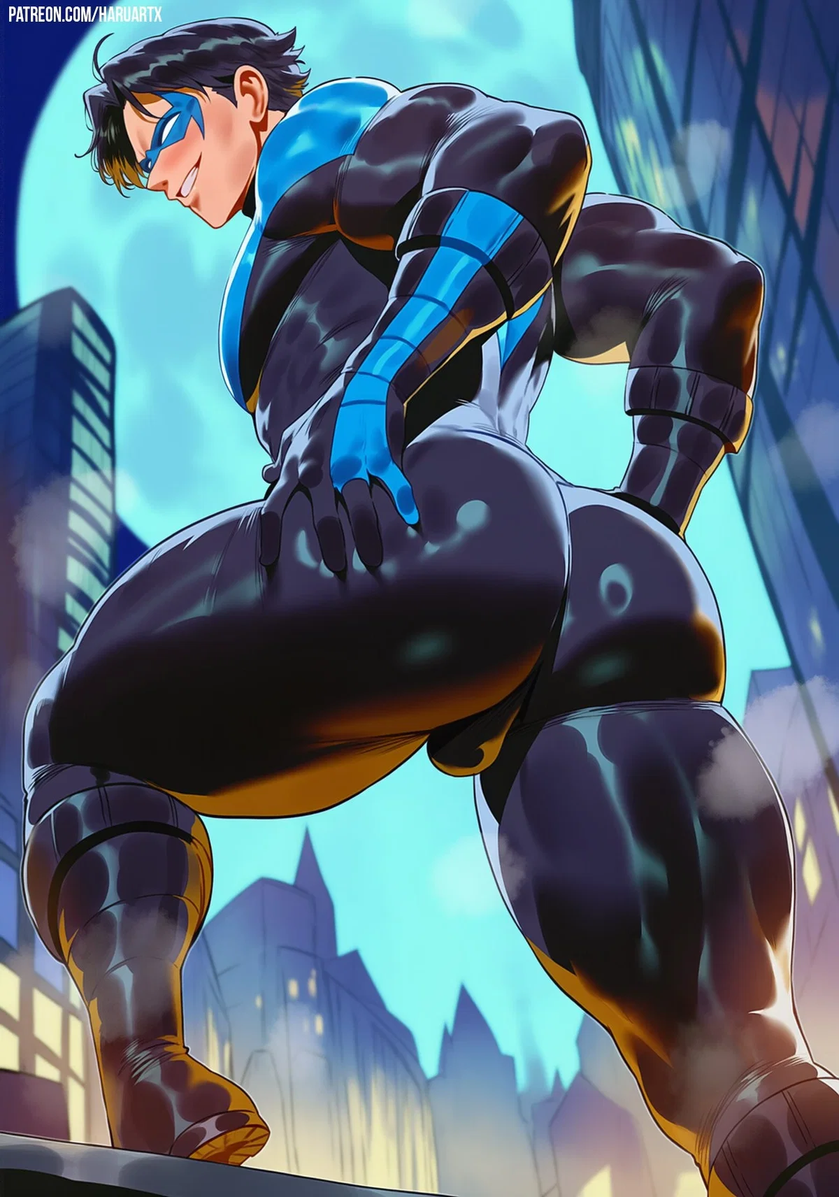 Nightwing | Superhero that's been secretly crushing on you