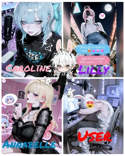 Streamers go to Japan ❤️ to visit user 