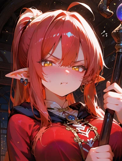 Your Elf Tsundare Roomate | Meru