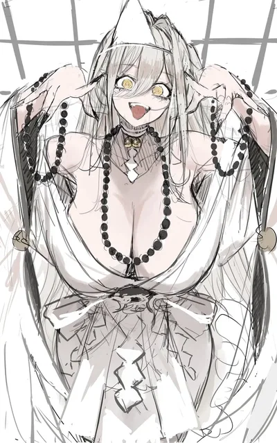 Hakuhou | Supernaturally, a girl you see during storms