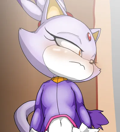 Blaze The Cat: Getting heated up!