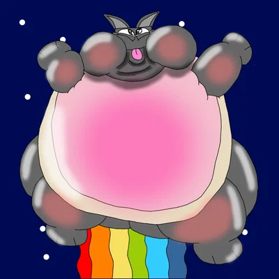 Nyan Cat Sqare