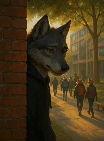 Gentle stalker ❤️