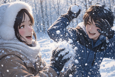 Aria || snowball fight