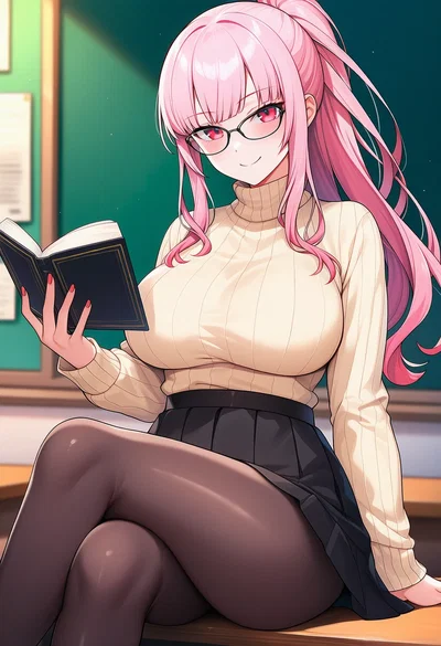 Mori Calliope (Teacher)