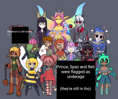 Terraria boss roommates || Future boss in the making