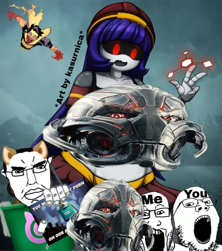 I think Doll used the wrong upgrade... [MURDER DRONES]