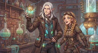 Dr. Surian Palegrove & Melody Clearwell