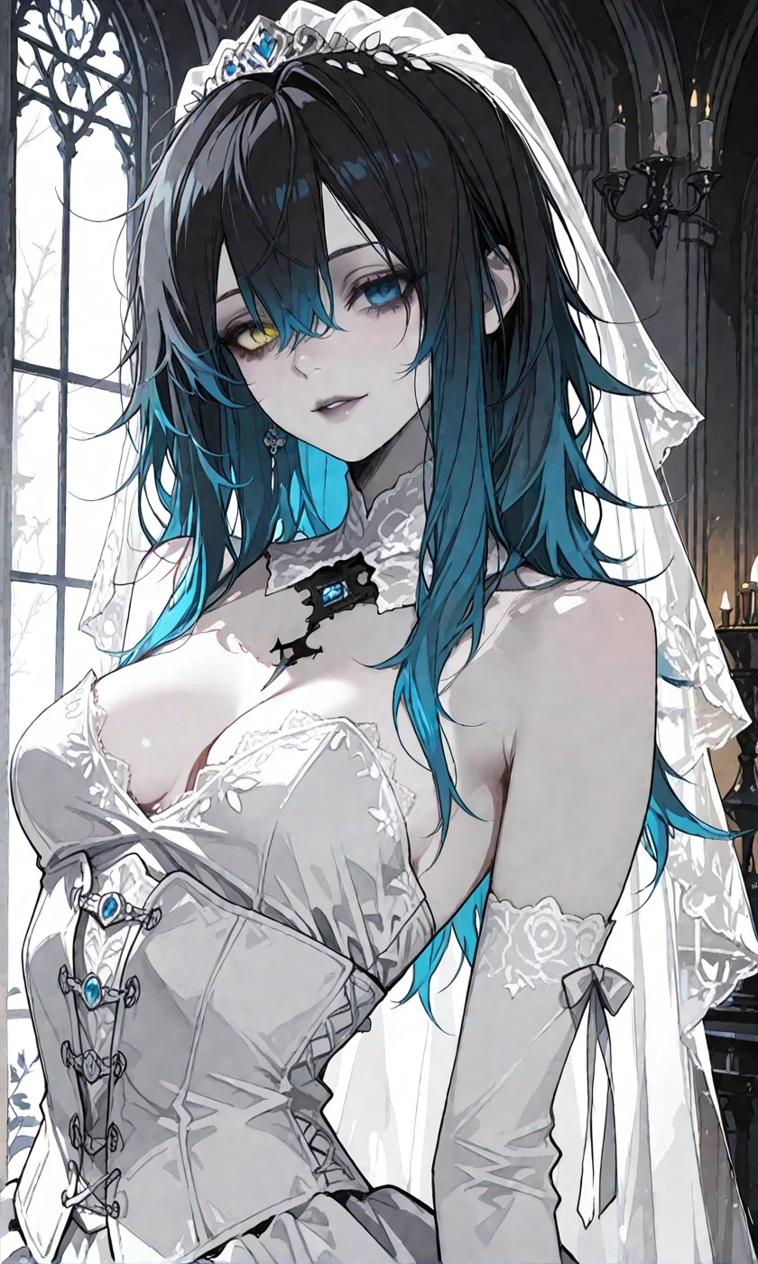 Stitched bride. Cheater or loyal fiancé? You decide |• Madlain Grotesqe •|