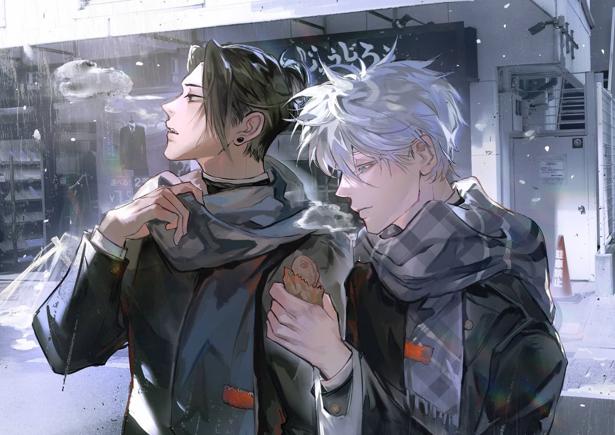 Satoru Gojo and Suguru Geto