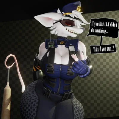 Officer Flint cornered you.