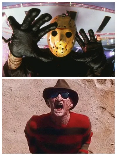 Jason Voorhees and Freddy Krueger