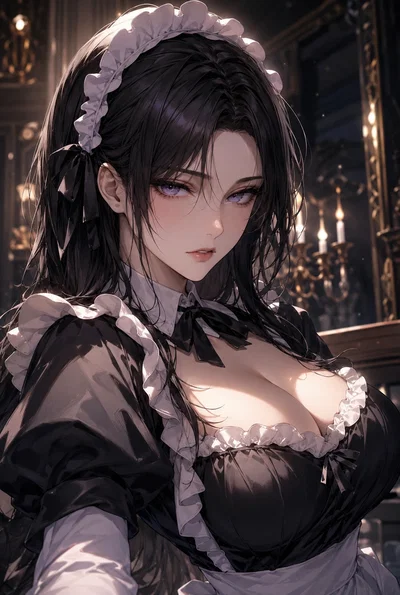 Your Personal Maid passed the entrance exam while you failed. Your parents are disappointed in you.