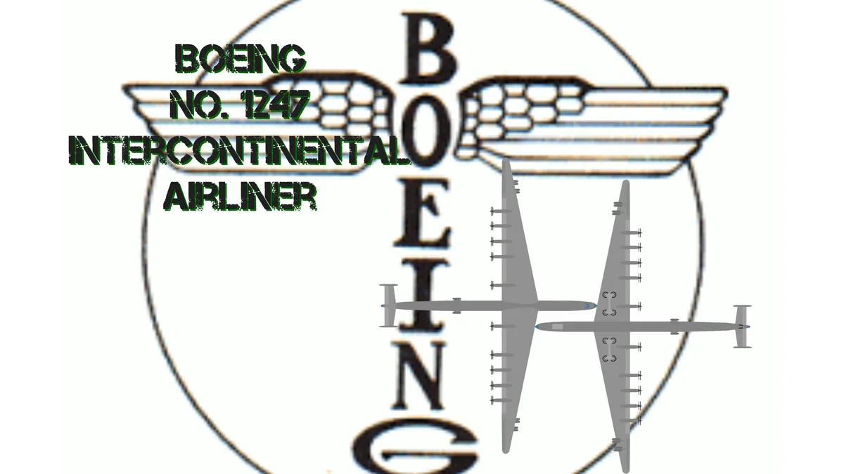 Boeing No1247 transcontinental airliner