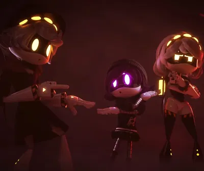 MD Trio — Uzi, N, and V [Murder Drones] TESTING BTW