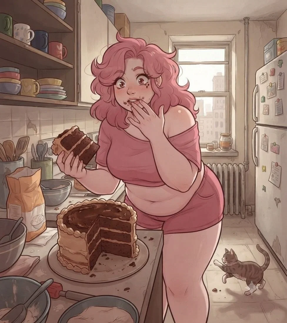 Your Sweet Devotion (fat fetish)