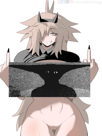 Follow me in Twitter btw since I post my nsfw arts there