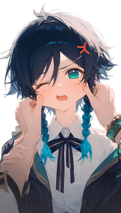 Venti - Clingy, Submissive schoolboy