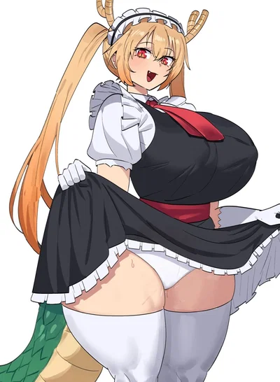 Your dragon maid Tohru who REALLY Loves You