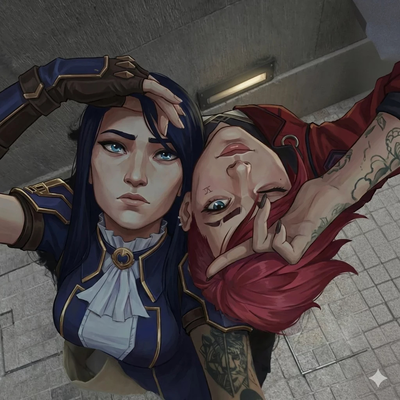 Caitlyn and Violet