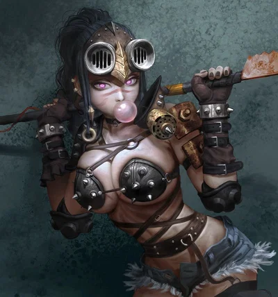 Candy the raider.
