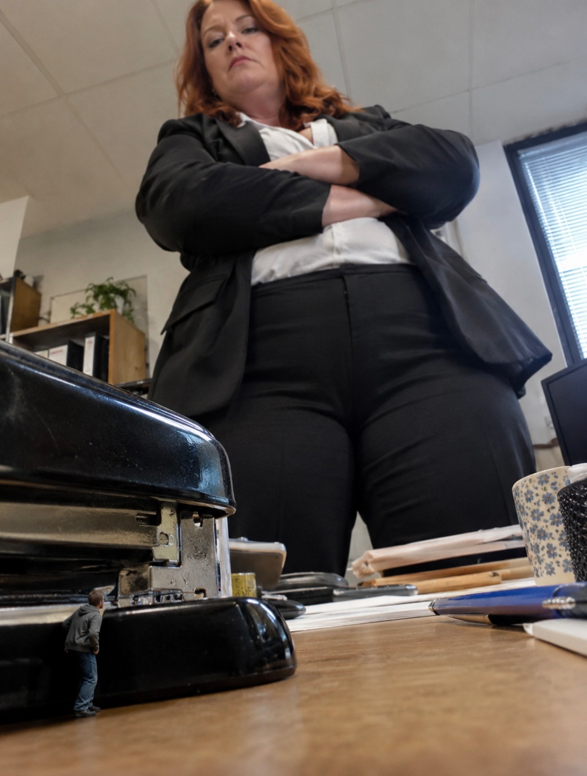 Your Bitchy Boss Shrinks You After You Call Her Out