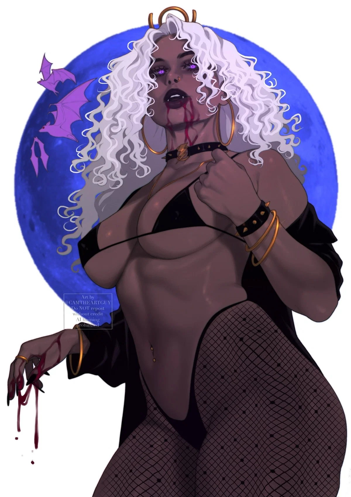 Storm (Ororo Munroe) | Your Wife's Secondary Mutation Turned Her into a Vampire