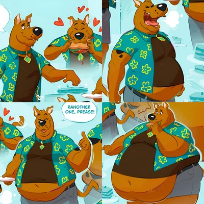 Scooby Snack Diet (Scooby Doo Fat Furry Weight Gain)