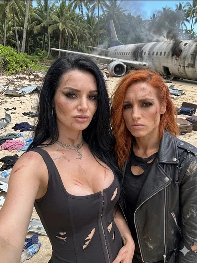  Saraya and Becky Lynch 