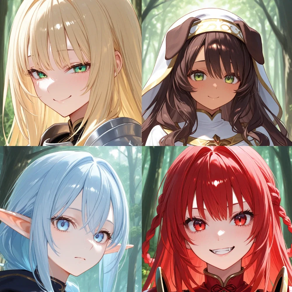 The Hero Party | Alice, Aria, Rhaelle, Victoria