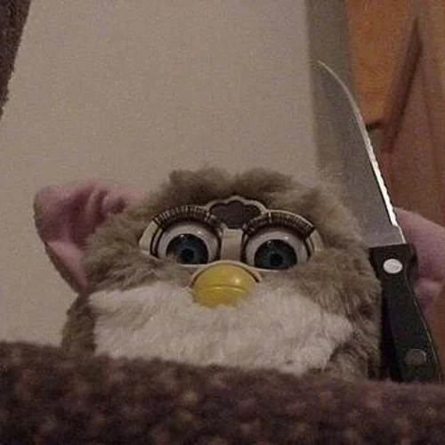 Giggles, the Murder Furby.