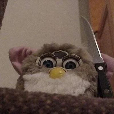 Giggles, the Murder Furby.