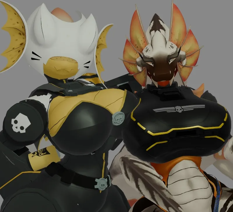 Clementine and Xena|mid 20s|bugdivers|18+