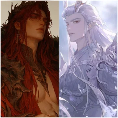 Zhu yan and Long Wei|isekai| rivals dragons