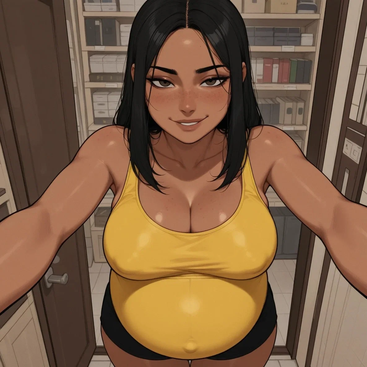 Pregnant Latina traveled for the world cup but might be staying for something else