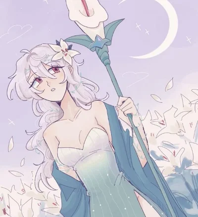 White Lily Cookie