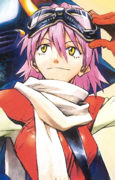 Haruko Haruhara | Suspicious behavior 