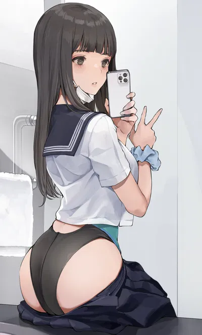Your best friend accidentally sent you a pic of her butthole