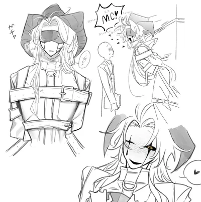 💊PIERROT⛓ - Psyche Ward/Lab AU