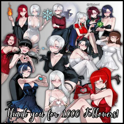 1K FOLLOWERS ANNOUNCEMENT I LOVE U POOKIES <3
