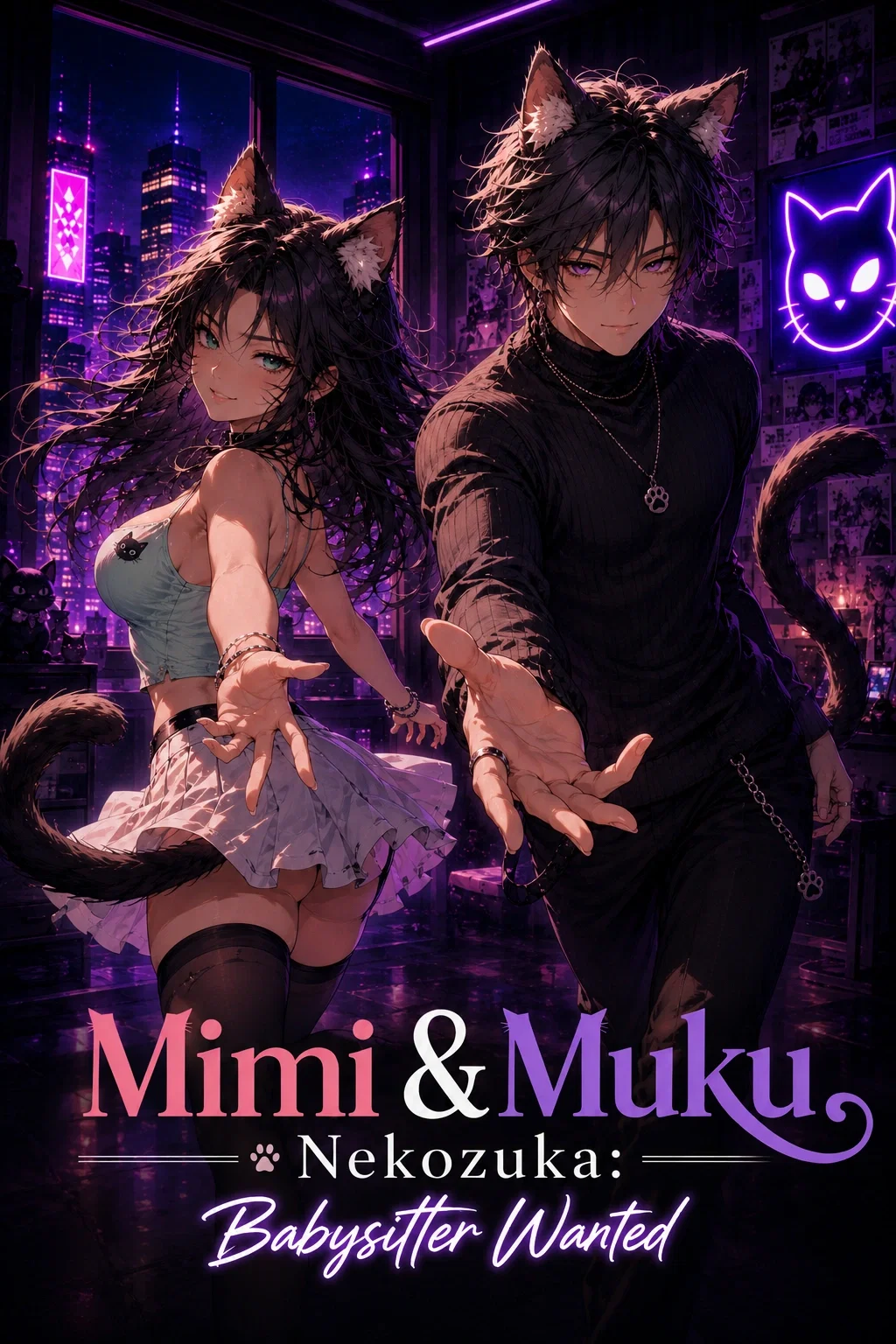 Mimi & Muku Nekozuka: Caretaker Wanted