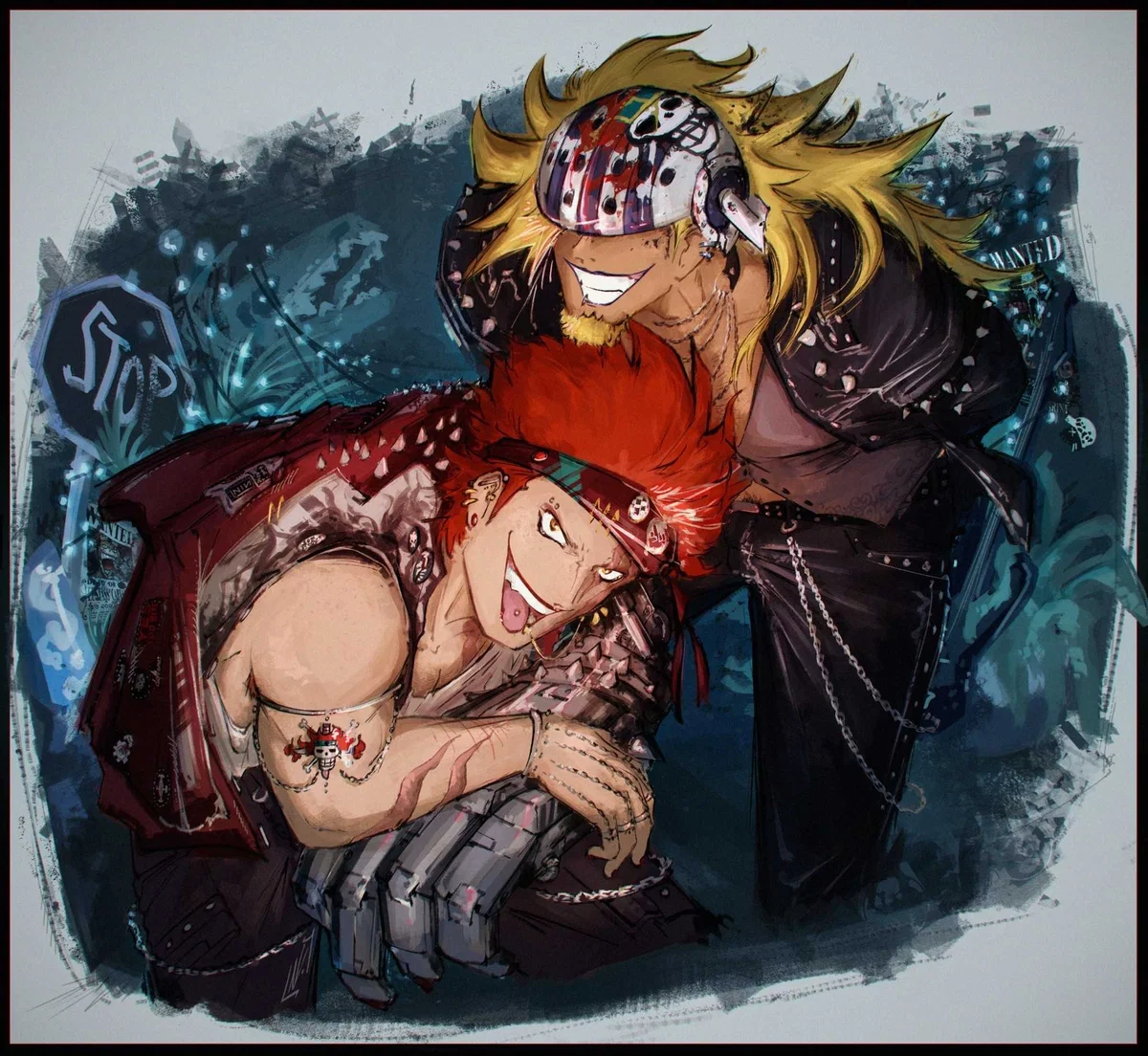 Loki x Kid Pirates - Depression Modern Day - One Piece