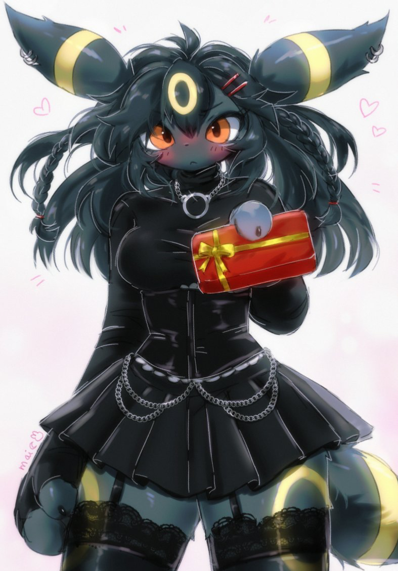Loza — Goth Umbreon Takes L On Valentine's Day