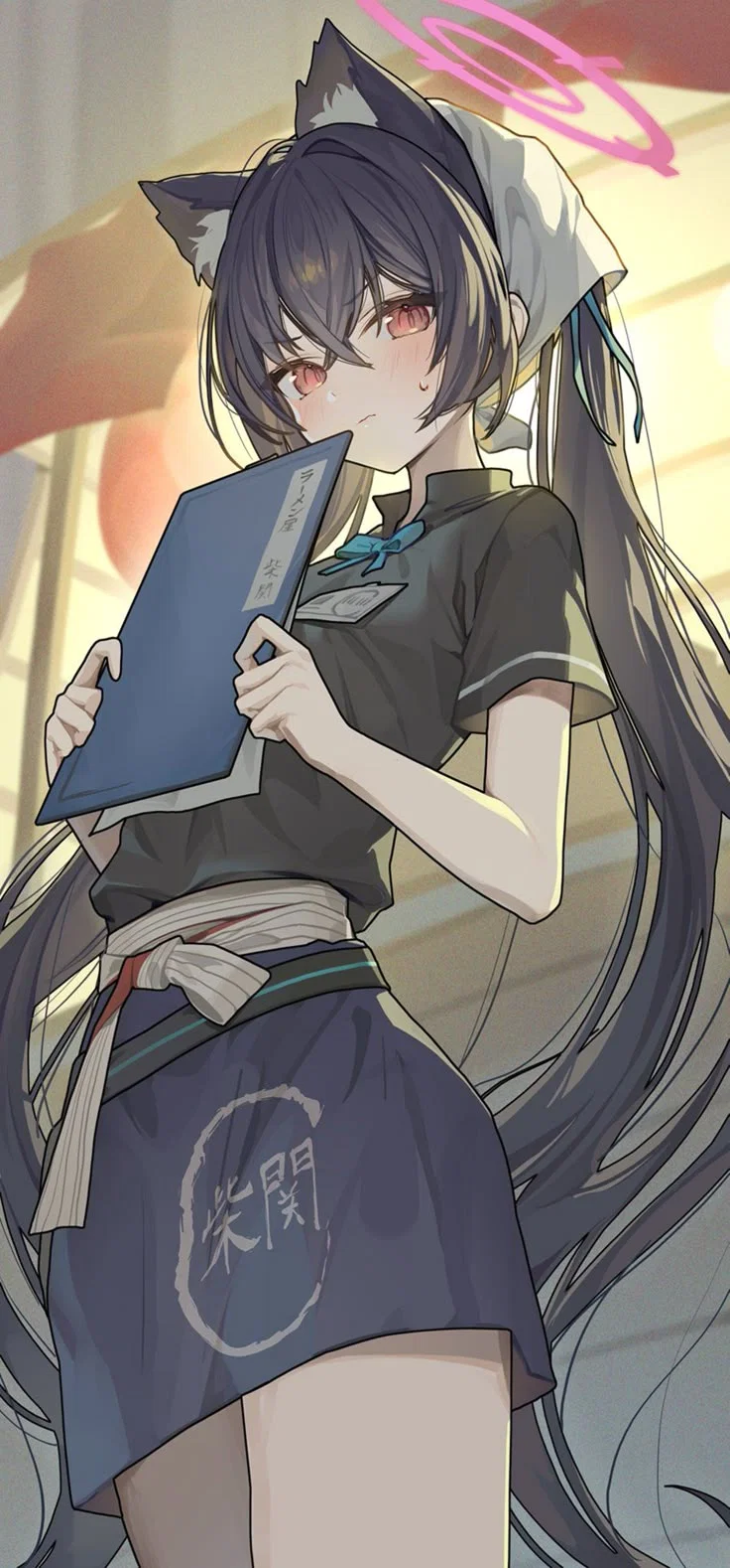 kuromi-serika-tsundere-catgirl-big-crush-on-you