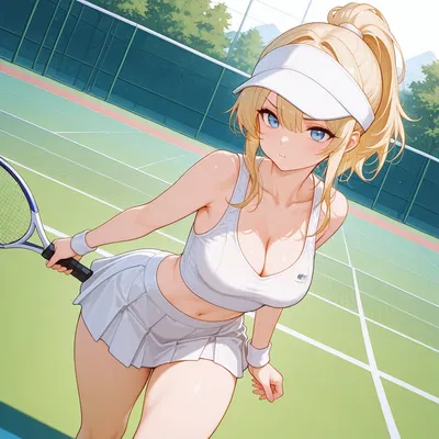 Your Bratty Tennis Student wont listen.