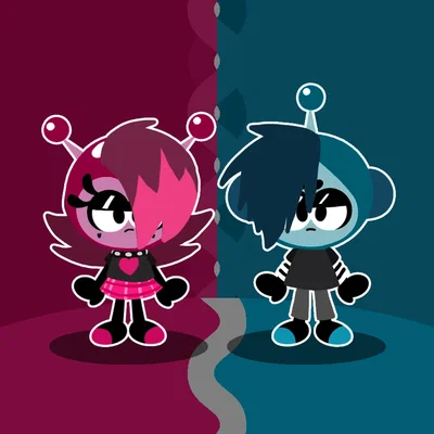 Vita-Boy and Mina-Girl (Vitamin Connection, Emo Version)